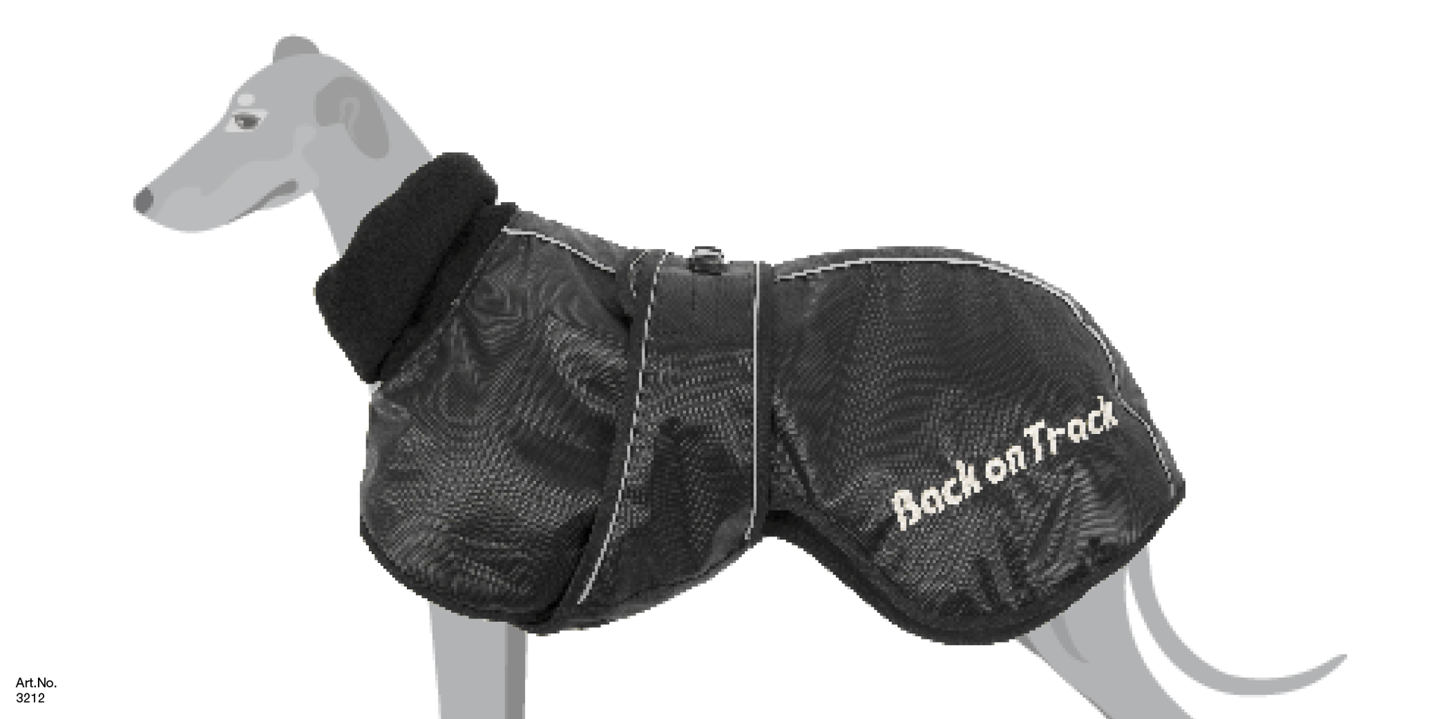 MANTEAU POUR CHIEN WHIPPET TABLEAU DES TAILLES Back on Track France