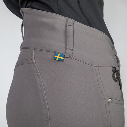 "Julia" Damen-Reithose mit Kniebesatz