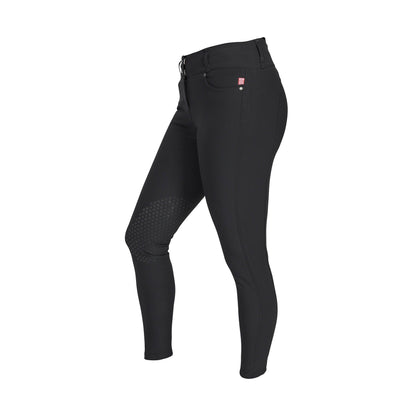 "Julia" Damen-Reithose mit Kniebesatz