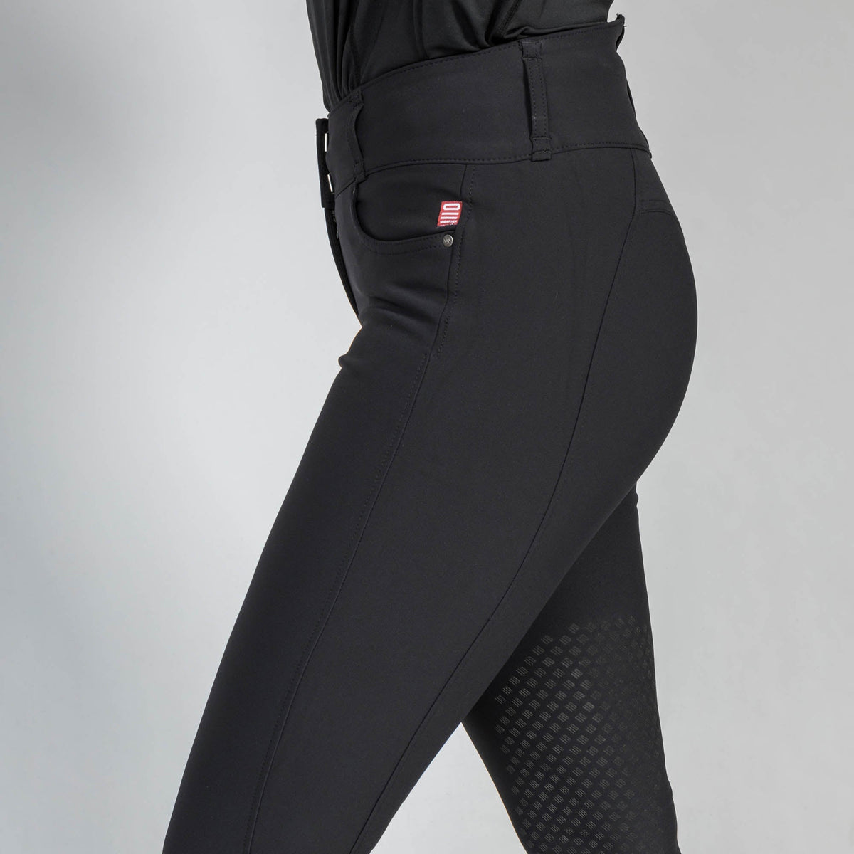 "Julia" Damen-Reithose mit Kniebesatz