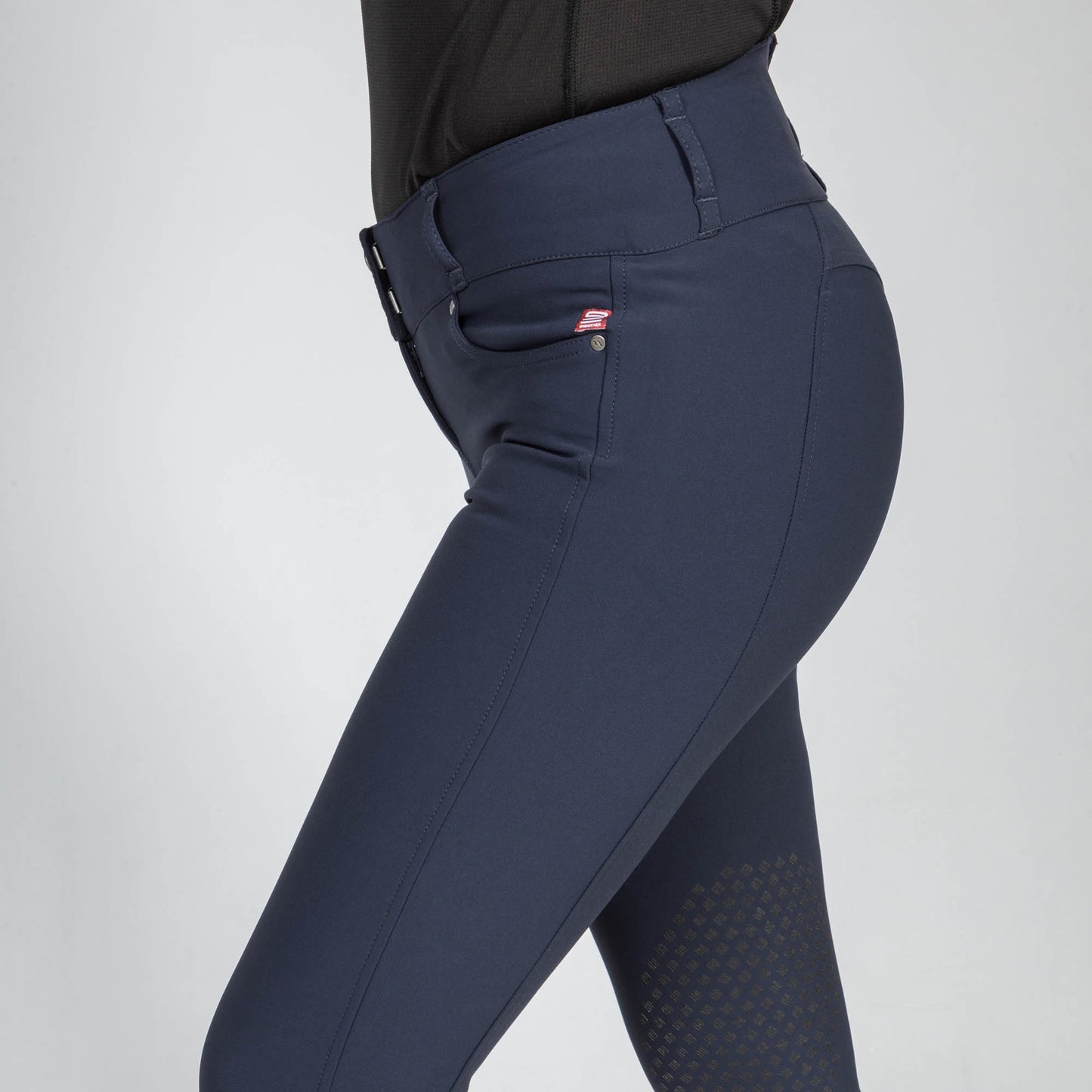 "Julia" Damen-Reithose mit Kniebesatz