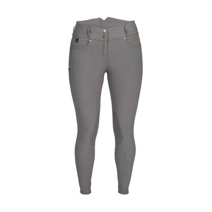 "Julia" Damen-Reithose mit Kniebesatz