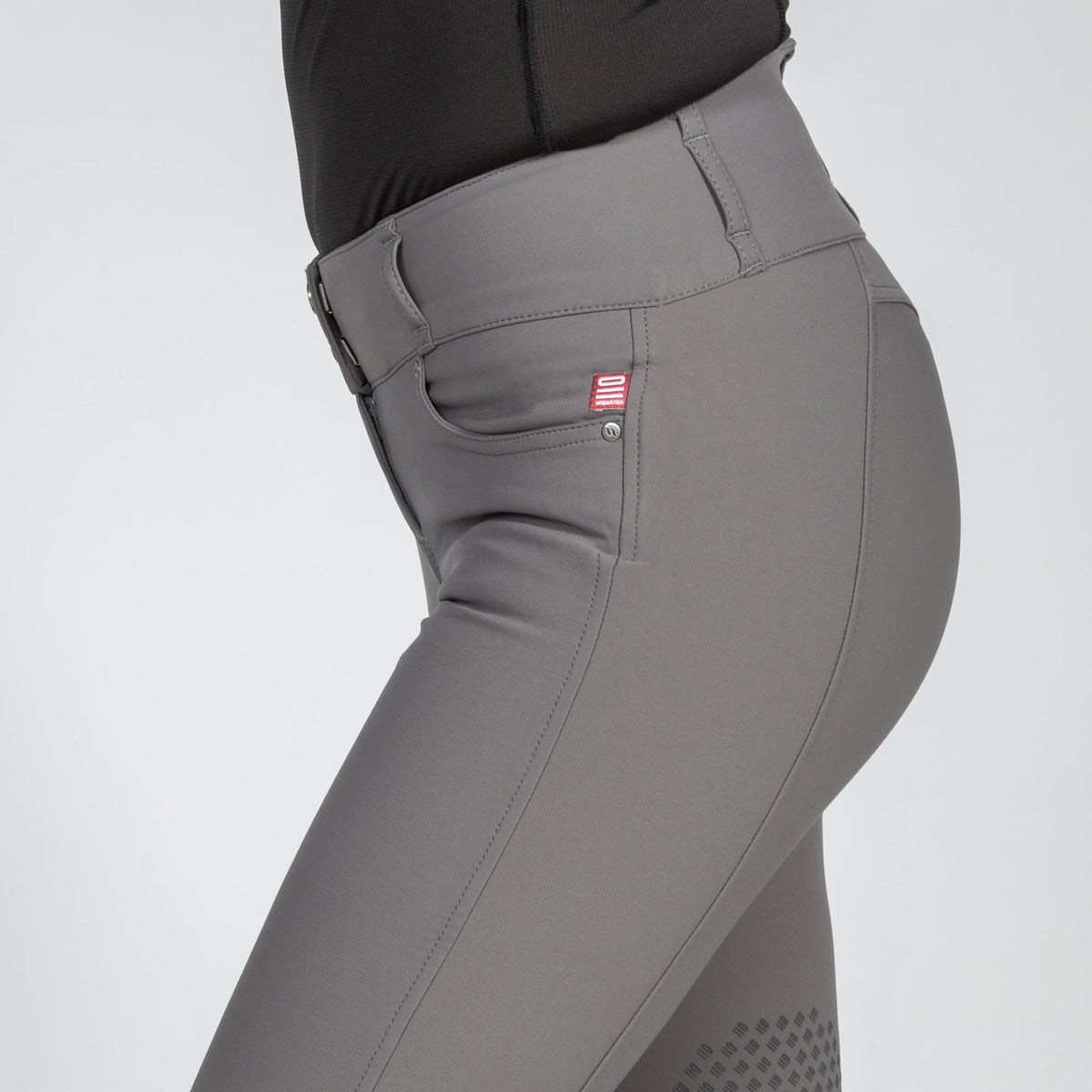 "Julia" Damen-Reithose mit Kniebesatz