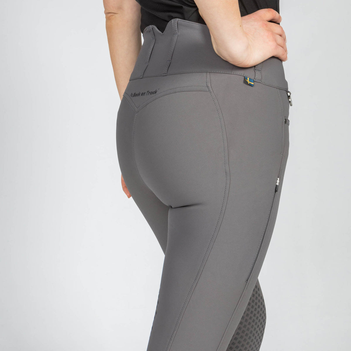"Julia" Damen-Reithose mit Kniebesatz