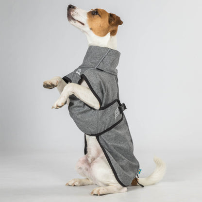 BARK Softshell Dog Coat, High set tail