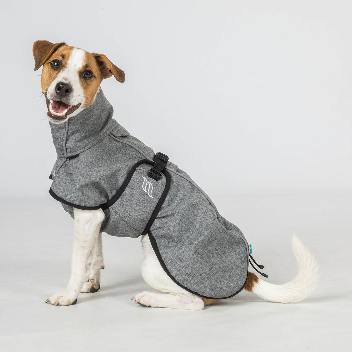 BARK Softshell Dog Coat, High set tail