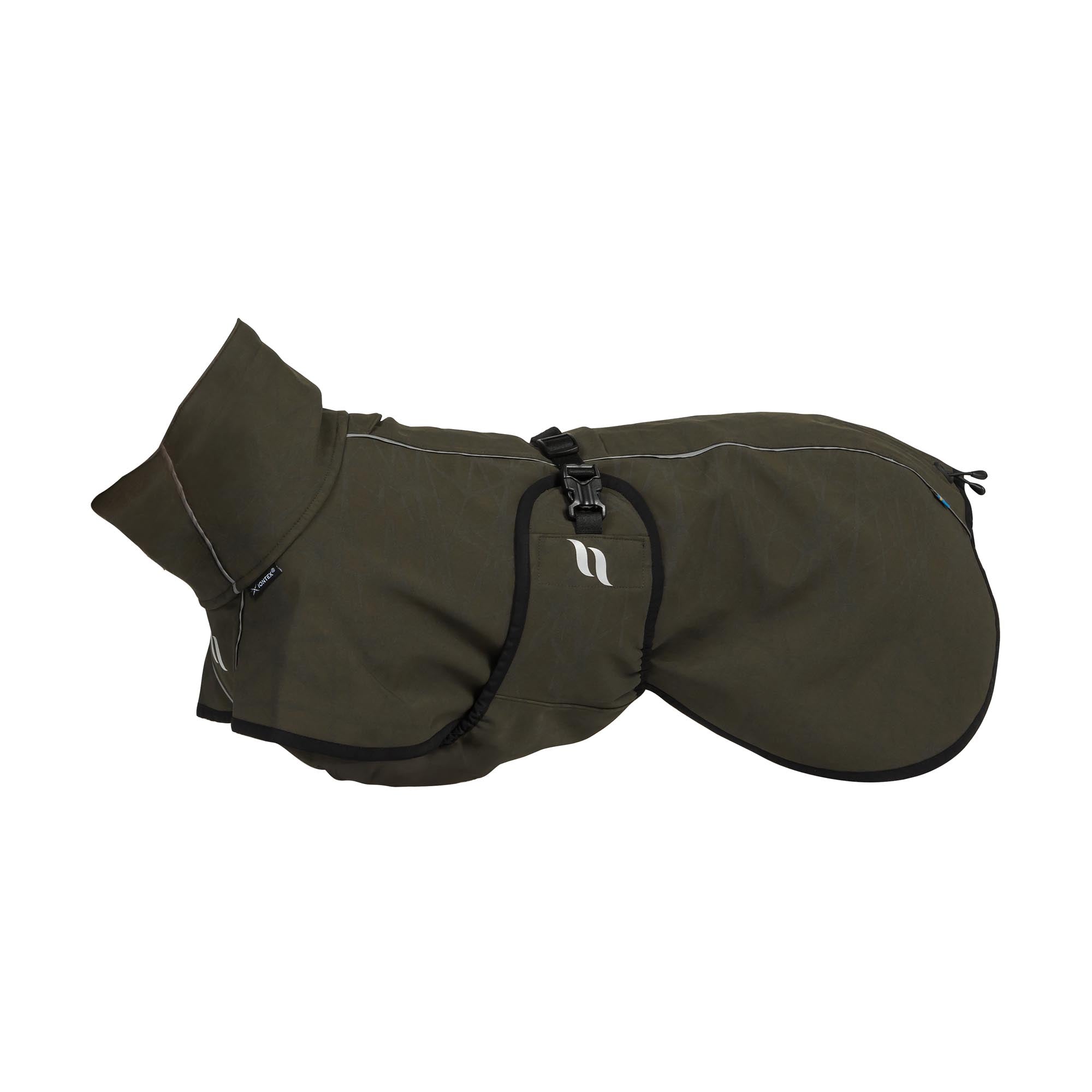BARK Manteau thermique pour chien, queue haute - Vert Olive