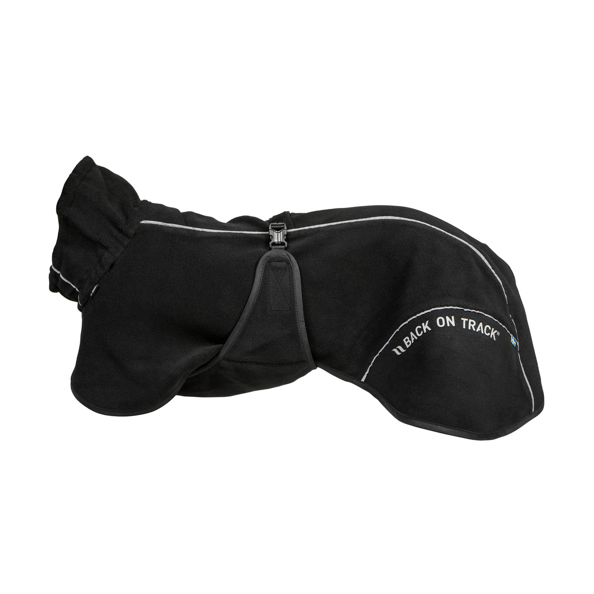 BAY Fleece Hondenjas, Laag aangezette staart