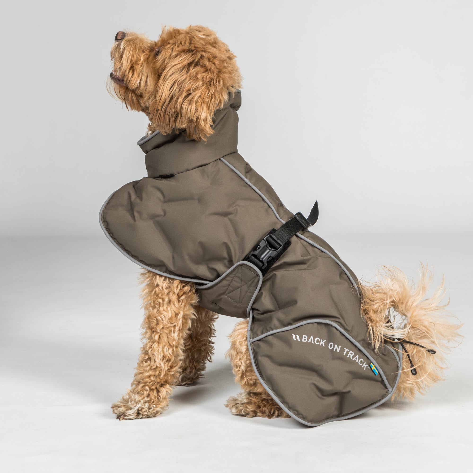 BAY Manteau thermique pour chien, queue haute