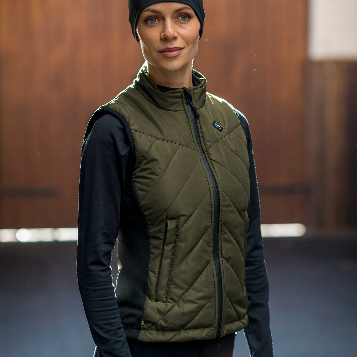 Gilet riscaldato da donna, modello 'Etna'