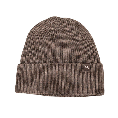 "Ava" Wolmix beanie met omslag