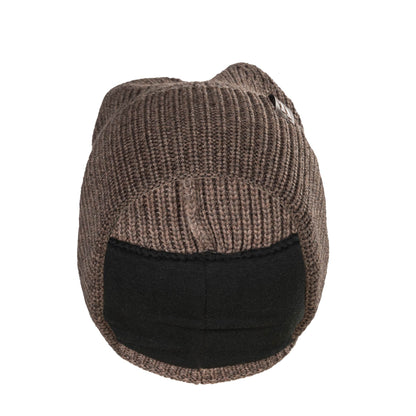 "Ava" Wolmix beanie met omslag
