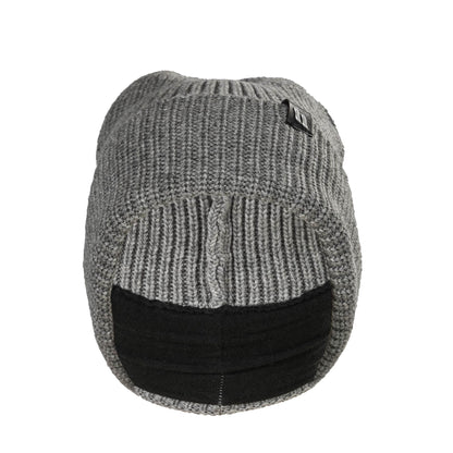 "Ava" Wolmix beanie met omslag