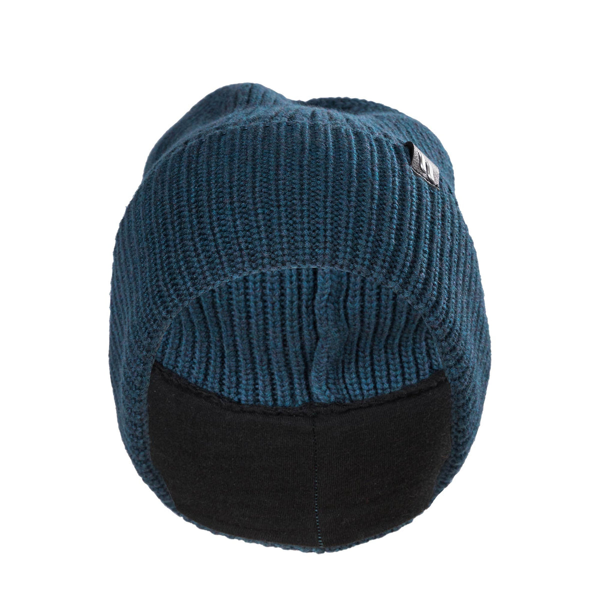 "Ava" Wolmix beanie met omslag