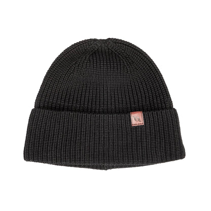 Berretto in cotone "Mason" con risvolto