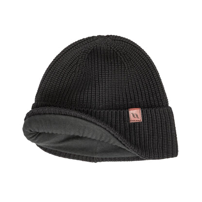Berretto in cotone "Mason" con risvolto