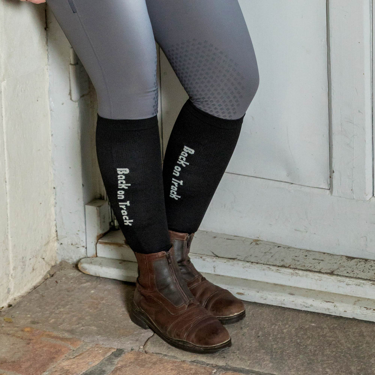 Chaussettes hautes à larges mollets « Noah »