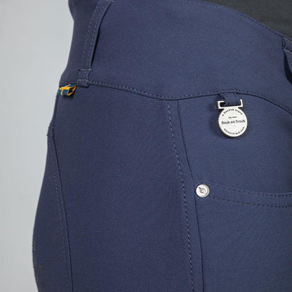 "Julia" Damen-Reithose mit Kniebesatz