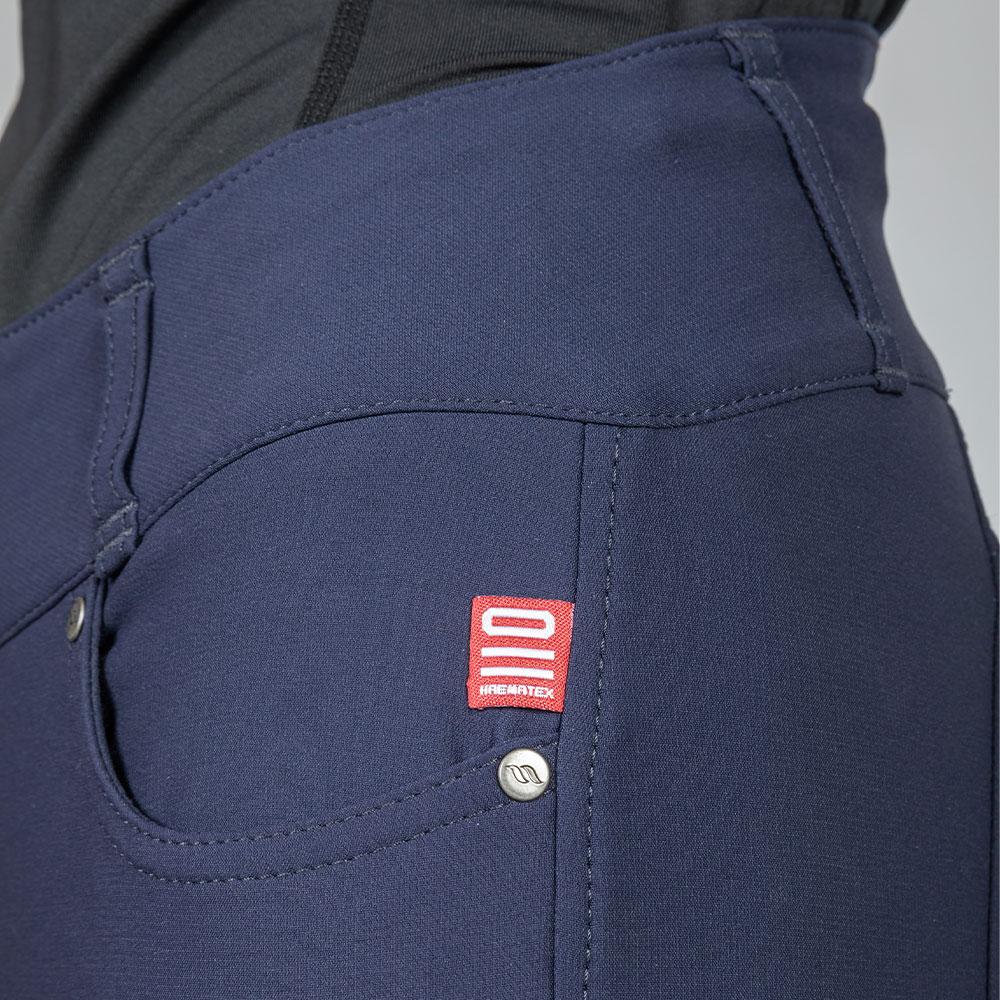 "Julia" Damen-Reithose mit Kniebesatz